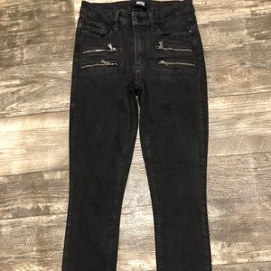 Woman’s black Paige skinny jeans size 30